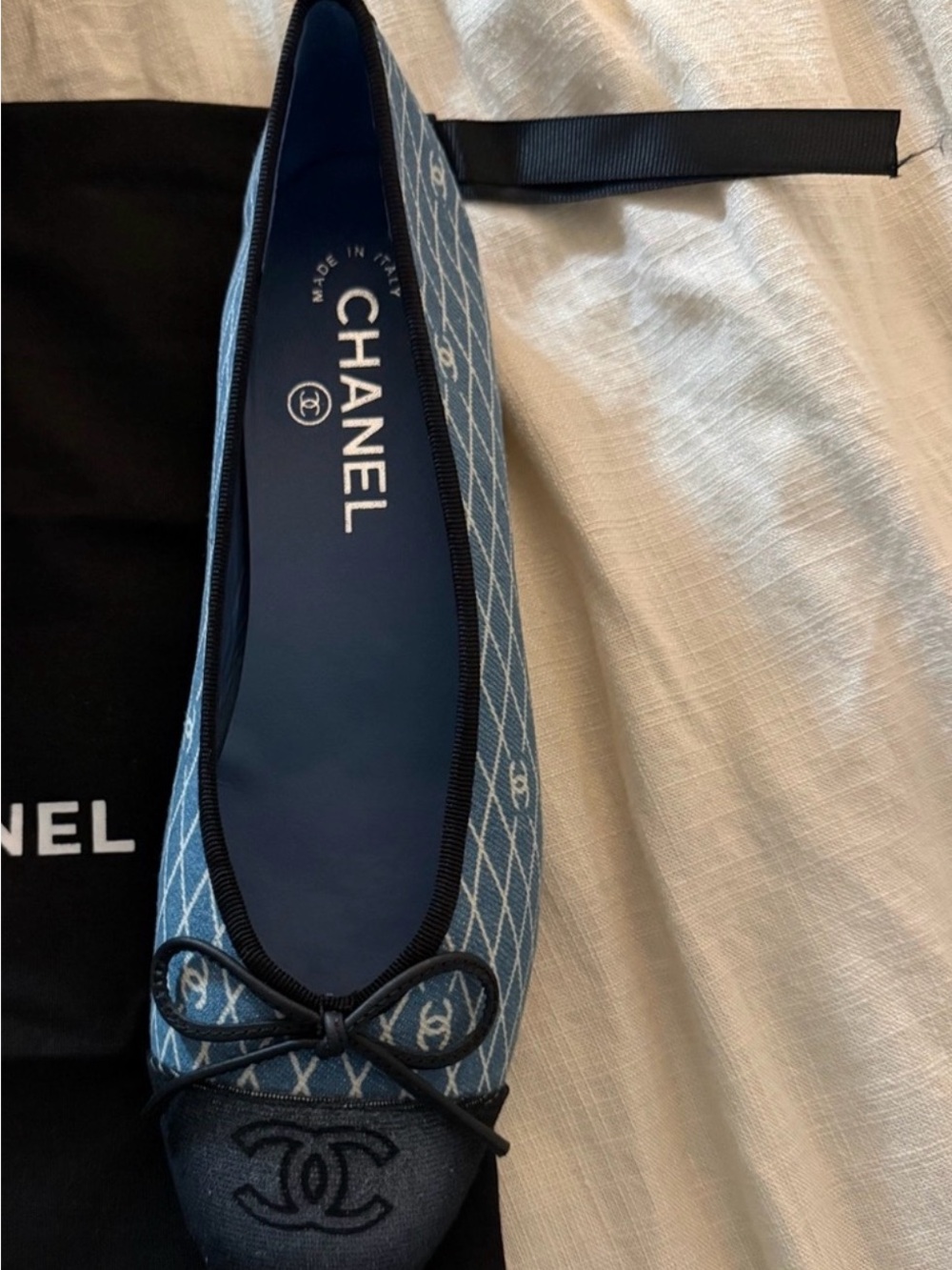 CC Denim Ballet Flats